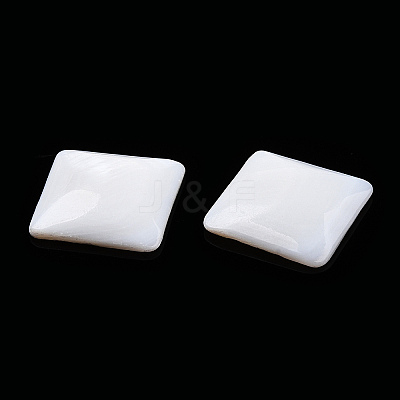 Natural Freshwater Shell Cabochons PBB241Y-01-1