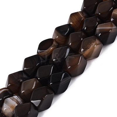 Natural Agate Beads Strands GG-N361-06A-06-1