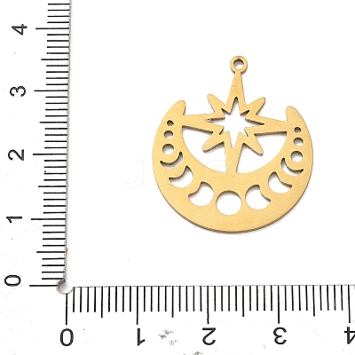 201 Stainless Steel Pendants SA-CBA6FBD-03G-1