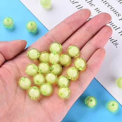 Transparent Acrylic Beads TACR-S152-16A-730-1