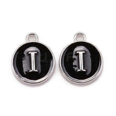 Platinum Plated Alloy Charms ENAM-S118-02I-P-1