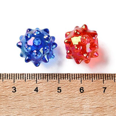 UV Plating Transparent Acrylic Beads AC-CBA6251-08-1