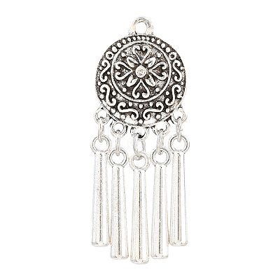 Tibetan Style Alloy Big Pendants AL-CBAAECB-02AS-C-1