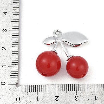 Alloy & Acrylic Pendants PALLOY-S053-01P-D-1
