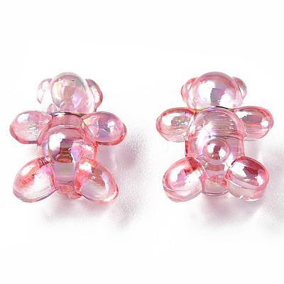 Transparent Acrylic Beads MACR-S154-127-C07-1