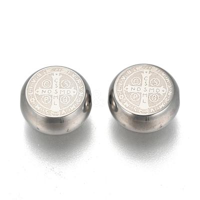 Tarnish Resistant 304 Stainless Steel Beads STAS-L234-127P-1
