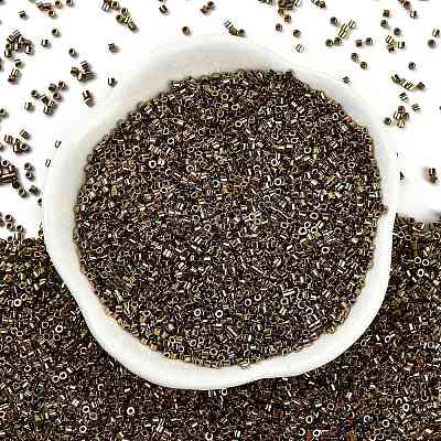 Electroplate Glass Seed Beads SEED-H003-10G-1