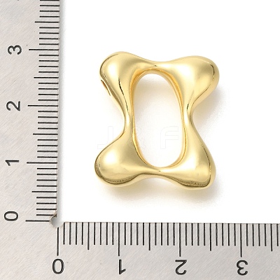 Rack Plating Brass Beads KK-S051-01G-O-1