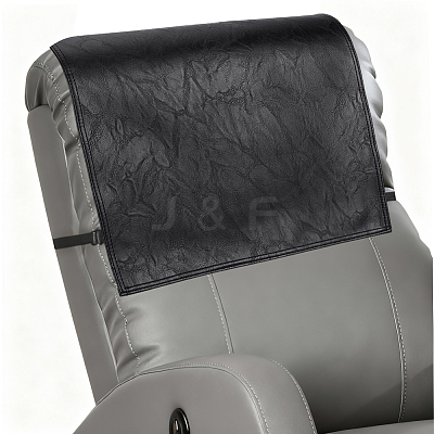 PU Leather Lounge Chair Headrest Cover AJEW-CL0003-56A-1