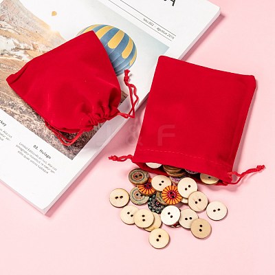 Rectangle Velvet Pouches TP-R002-10x12-04-1