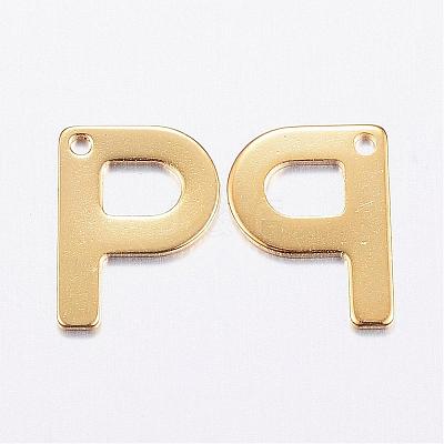 304 Stainless Steel Charms STAS-P141-P-1