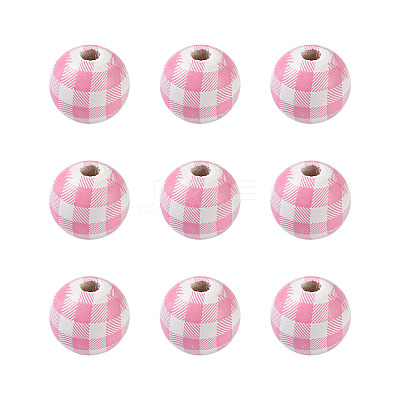 Natural Wooden Beads WOOD-TAC0010-05D-1