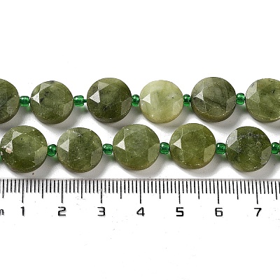 Natural Chinese Jade/Southern Jade Beads Strands G-NH0004-041-1