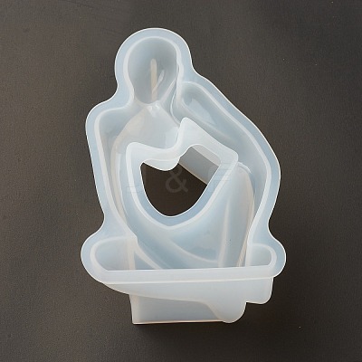 DIY Thinker Figurine Candle Silicone Statue Molds LS-SIMO-B003-01B-1