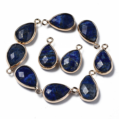 Natural Lapis Lazuli Pendants G-Q998-033D-1