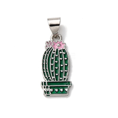 Brass Enamel Pendants LS-FIND-I054-01E-P-1