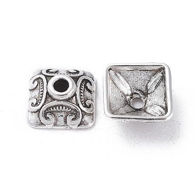 Tibetan Style Caps TIBE-LF0893YKG-AS-FF-1