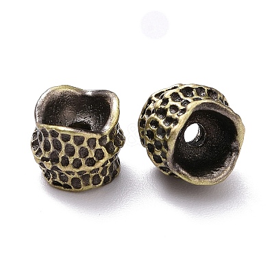 Tibetan Style Brass Beads X-KK-P214-01BAB-1