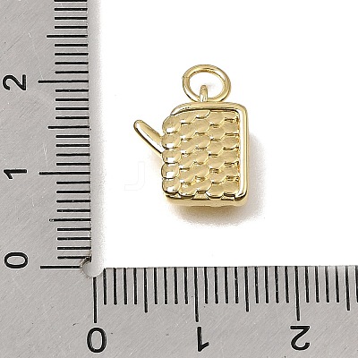 Brass Charms KK-CBAEEA8-03G-1