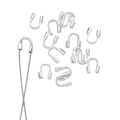 Eco-Friendly Rack Plating Brass Wire Guardians KK-I606-30S-NR-1