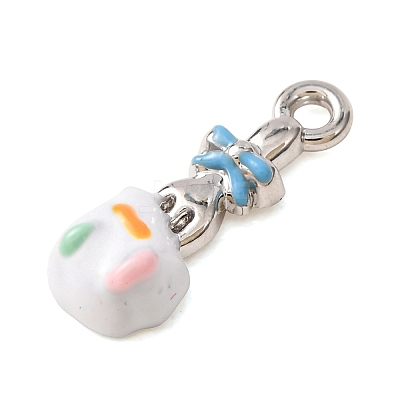 Alloy Enamel Pendants AL-CBA3252-01P-1