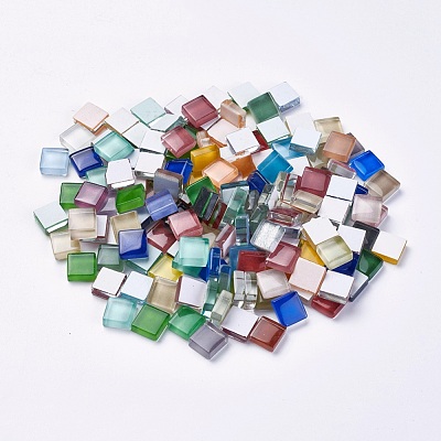 Glass Cabochons GLAA-WH0015-07-1
