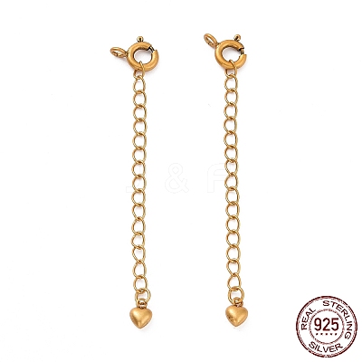 925 Sterling Silver Chain Extenders STER-D036-27AG-1