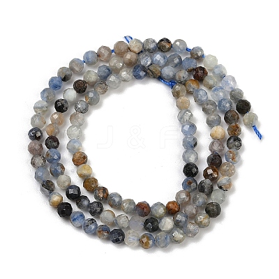Natural Kyanite Beads Strands LS-G-M092-D03-01A-1
