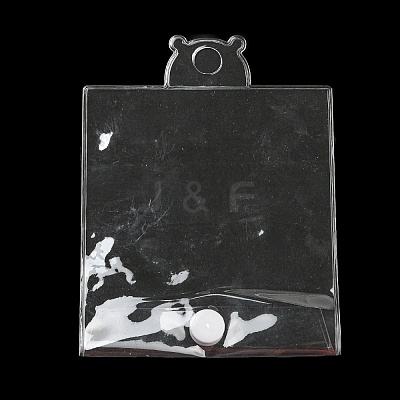 Transparent Plastic Button Bags OPP-Q007-01A-1