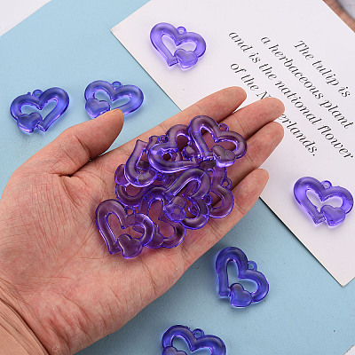 Transparent Acrylic Beads TACR-S154-57B-936-1