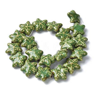Ocean Series Handmade Porcelain Beads X1-PORC-R002-05-04-1