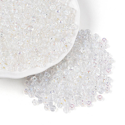 6/0 Half Plated Glass Beads SEED-N008-04G-1