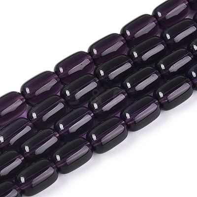 Transparent Glass Beads Strands GLAA-T028-14T-A04-1