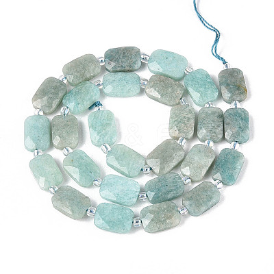 Natural Amazonite Beads Strands G-T139-73-1