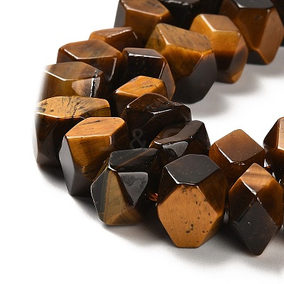 Natural Tiger Eye Beads Strands G-N327-05-16-1