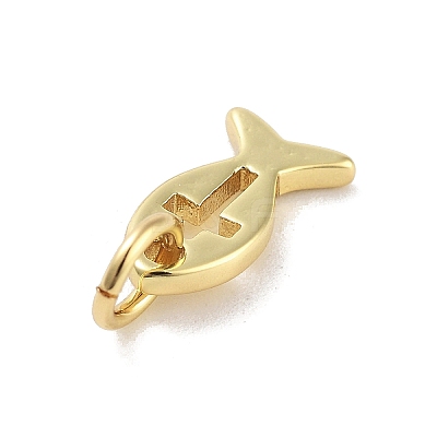 Rack Plating Brass Pendants KK-M293-03G-1