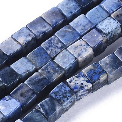 Natural Dumortierite Quartz Beads Strands G-D0020-04A-1