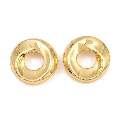 Brass European Beads KK-CBA78C7-23G-1