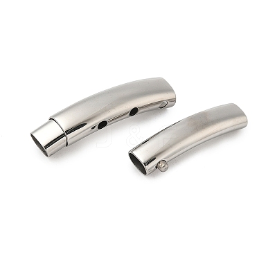 304 Stainless Steel Bayonet Clasps STAS-Z147-29P-01-1