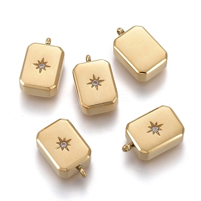 316 Surgical Stainless Steel Charms STAS-I164-032G-1