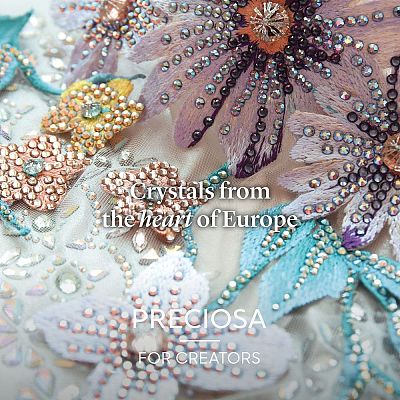 Preciosa® MAXIMA Crystal No Hotfix Flatback Stones Y-PRC-NSS12-23980-272-1