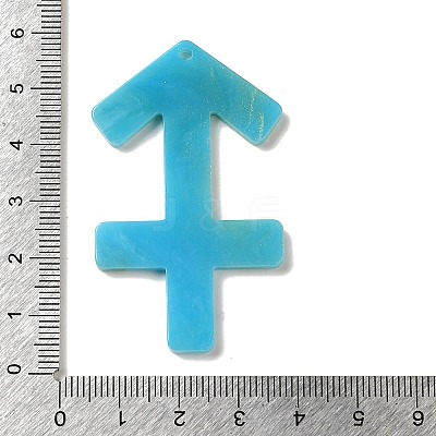 Acrylic Keychain Pendants SACR-S608-04F-01-1