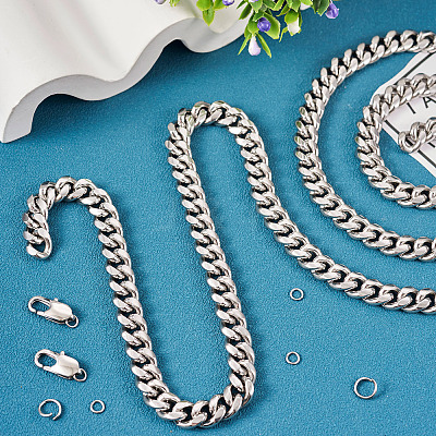 DIY Chain Bracelet Necklace Making Kit DIY-YS0001-71-1