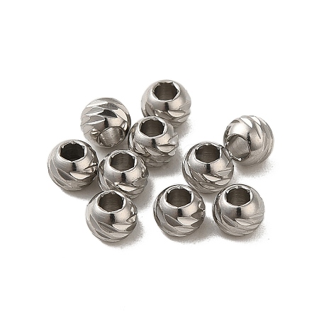 Non-Tarnish 304 Stainless Steel Beads STAS-C094-04A-P-1