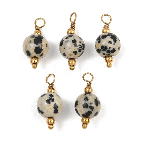 Natural Dalmatian Jasper Pendants GG-CBA5E56-07G-02-1