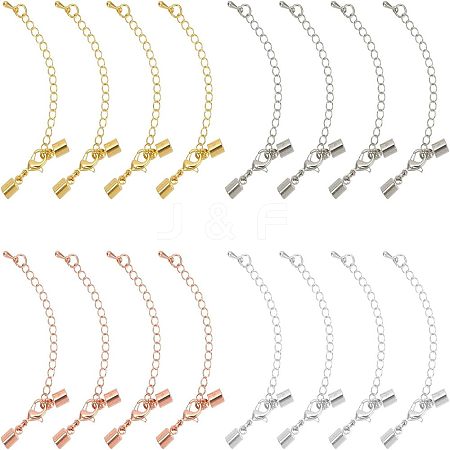 Brass Chain Extender KK-FH0001-47-1