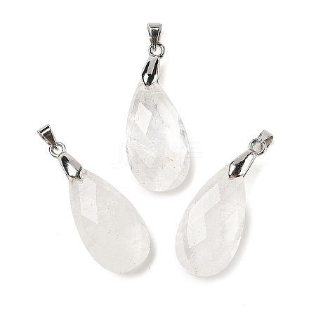 Natural Quartz Crystal Pendants G-L614-D03-P01-1