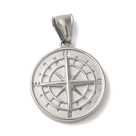 Non-Tarnish 304 Stainless Steel Pendants LS-STAS-B073-04P-1