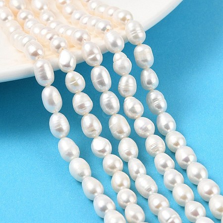 Natural Cultured Freshwater Pearl Beads Strands PEAR-I007-01B-05B-1