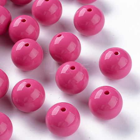 Opaque Acrylic Beads X-MACR-S370-C20mm-A13-1